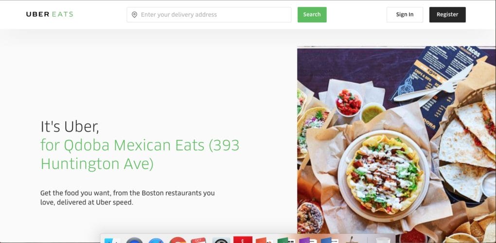 How Do A Search For Food On Uber Eats How Do A Search For Food On Uber Eats